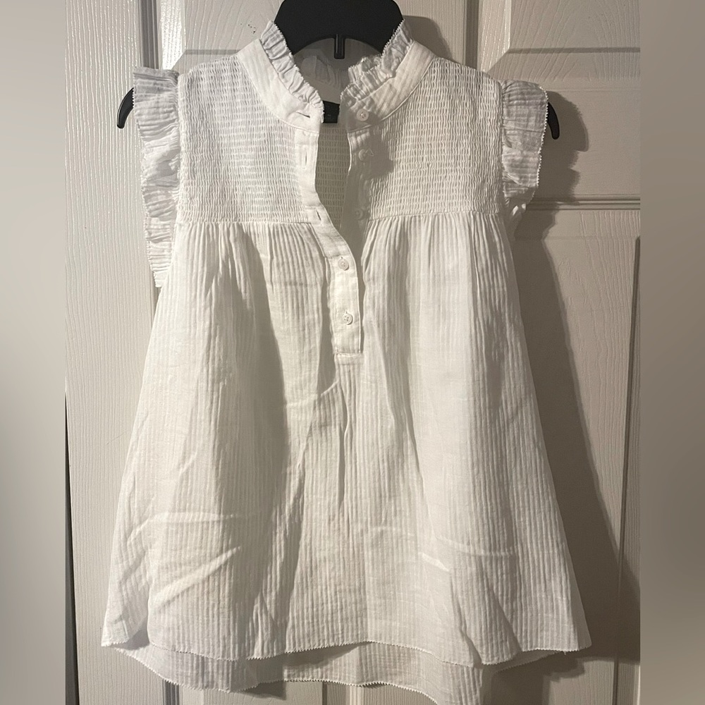 J. Crew Garden Top in Soft Gauze
